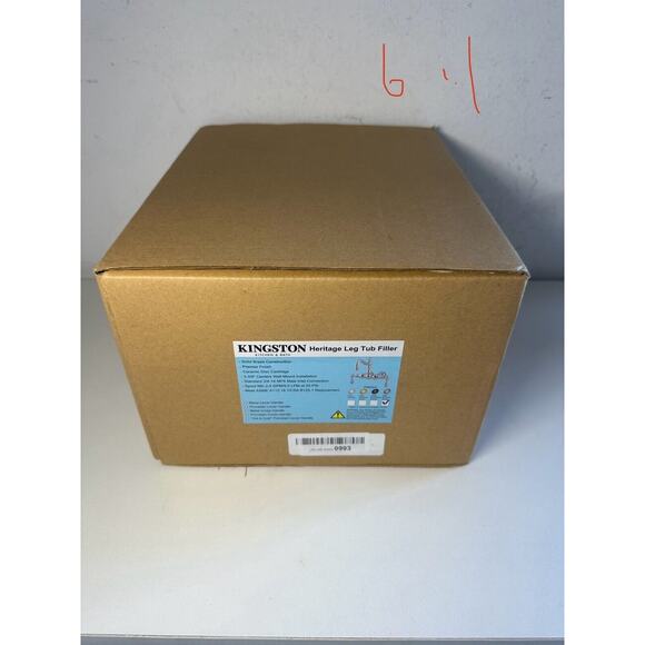 Brass Tap, vintage lake tub filler brass - Picture 1 of 2